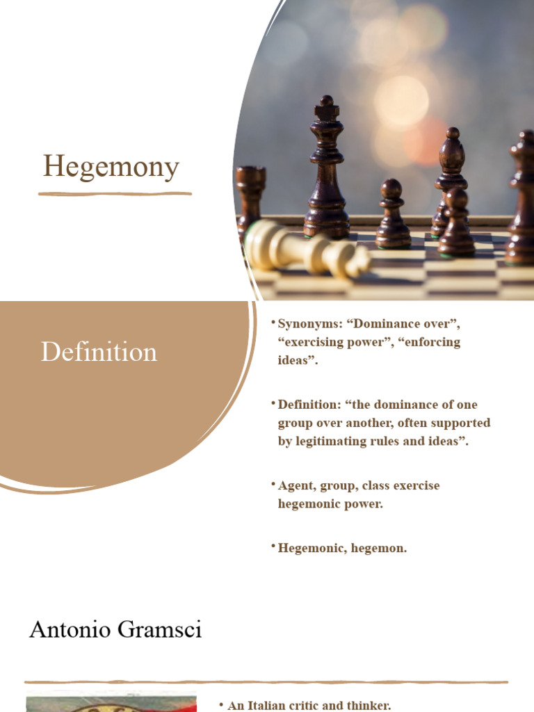HEGEMON AND HEGEMONY intelligence overview