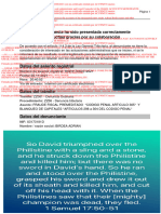 Datos Del Asiento Registral: La Denuncia Ha Sido Presentada Correctamente Muchas Gracias Por Su Colaboración