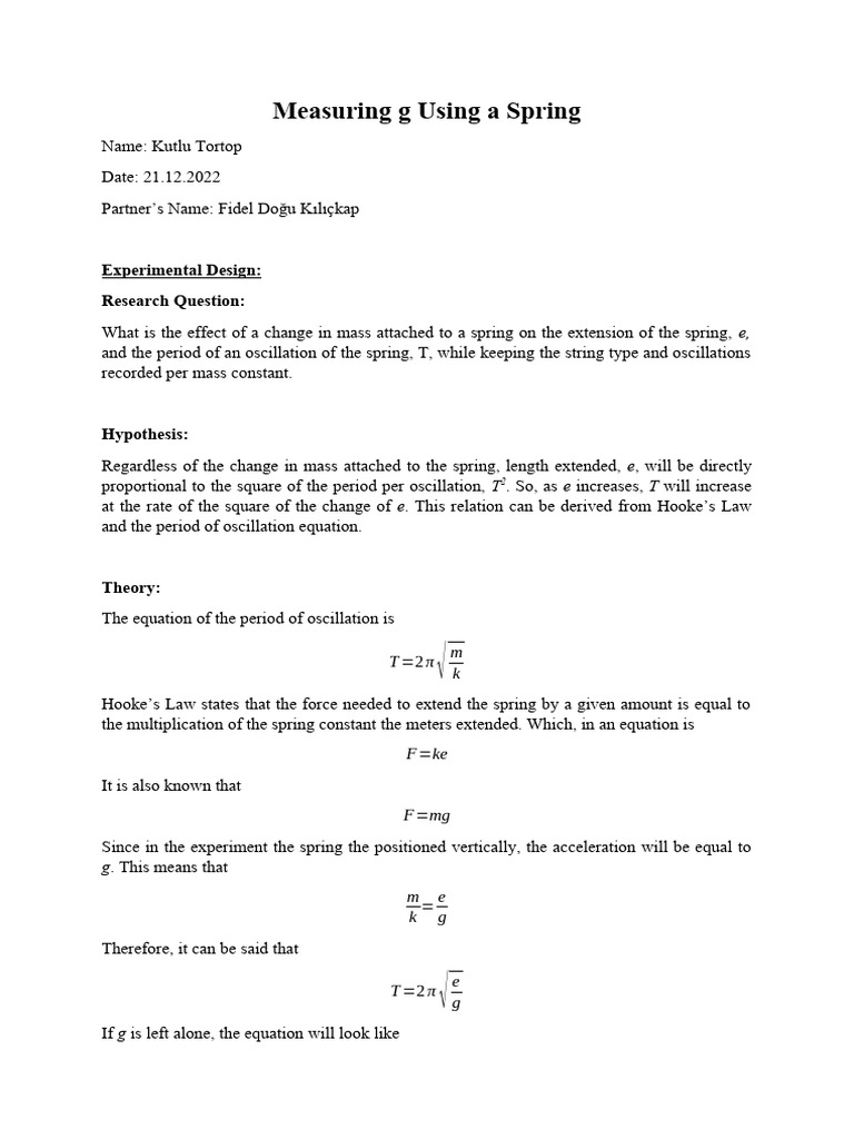Physics Lab 2 PDF Uncertainty Observational Error