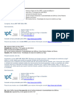 Email Oficial IPT - Validação Dos Relatorios A Norma NBR 10636,1989