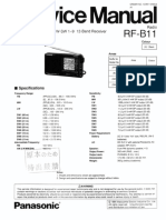 Panasonic Rf-b11 SM