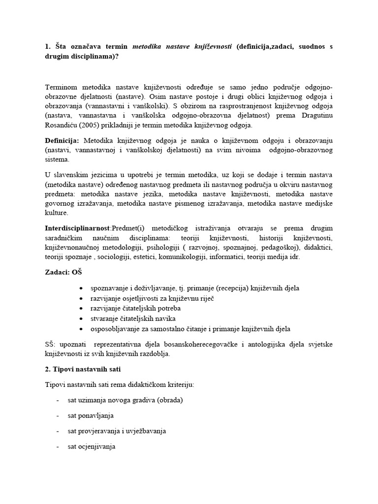 Metodika | PDF