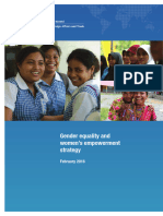 DFAT Gender Equality and Womens Empowerment Strategy