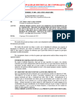 Informe #09 Informe Observaciones Liquidación Apachacco