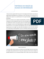 Artigo A Importancia Do Ingles