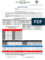 Juegos de Visorias: Pruebas Diagnosticas Deportivas