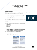 Generalidades de Las Fracturas