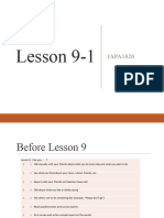 Lesson 9-1