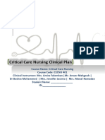 نسخة Critical Care Nursing Clinical Plan 2401