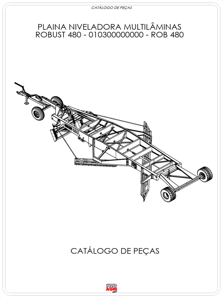 Catálogo de Peças Plaina Robust 480 | PDF | Porca (ferragem) | Parafuso