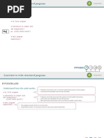 Python - Objective 01 Learn How To Write Structured Programs Workbook