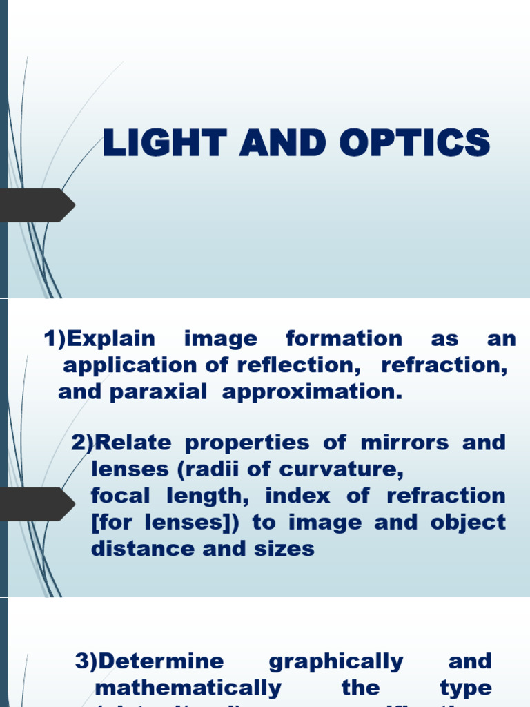 011 Light and Optics 11 PDF Optics Electrodynamics