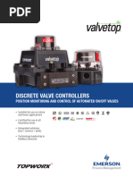 TopWorx TXP Limit Switch Overview | PDF | Manufactured Goods | Equipment