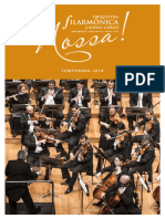 Orquestra Filarmônica de Minas Gerais - Temporada 2018