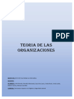 Trabajo Practico #2 - Teoria de Las Organizaciones