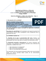 Guía de Actividades y Rúbrica de Evaluación - Fase 1 - Reconocimiento Del Curso