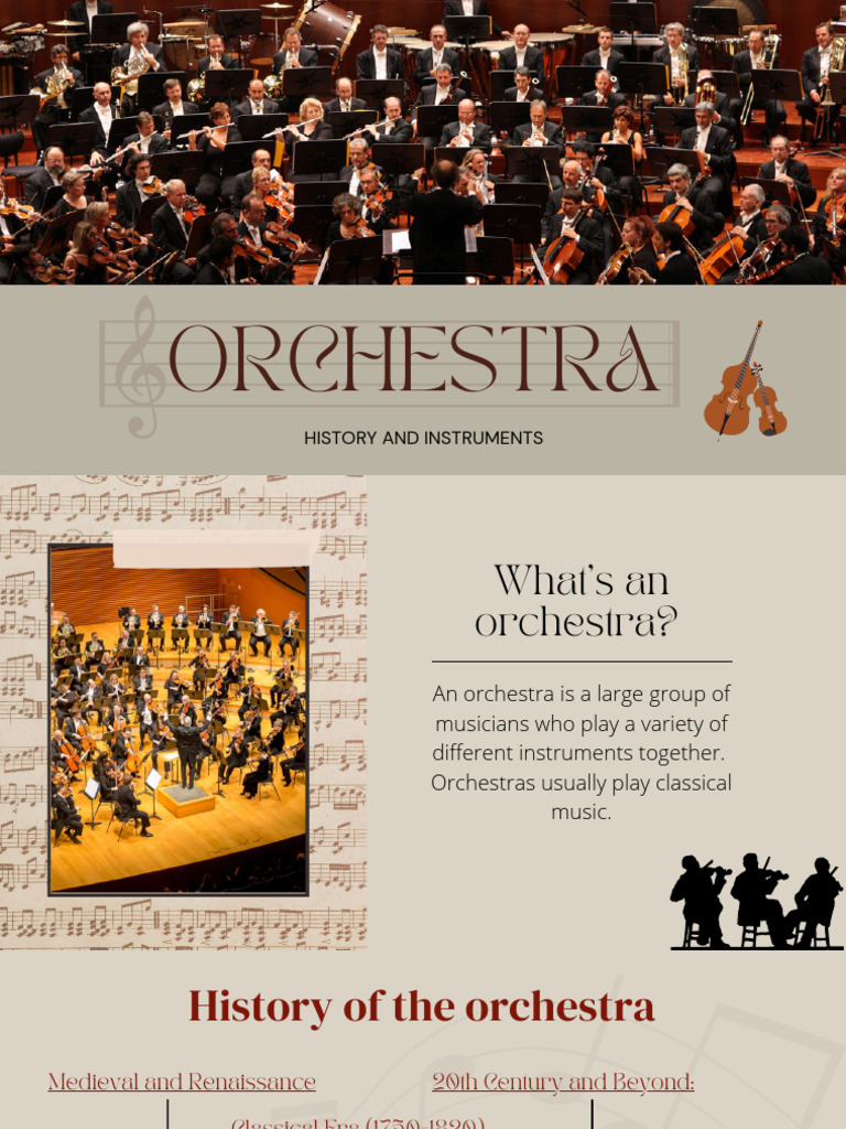 Orchestra | Download Free PDF | Musical Instruments | String Instruments