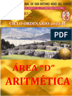 Aritmetica Area D