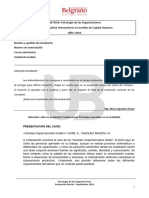 Psicologia de Las Organizaciones - Parcial 2023 Agostinos