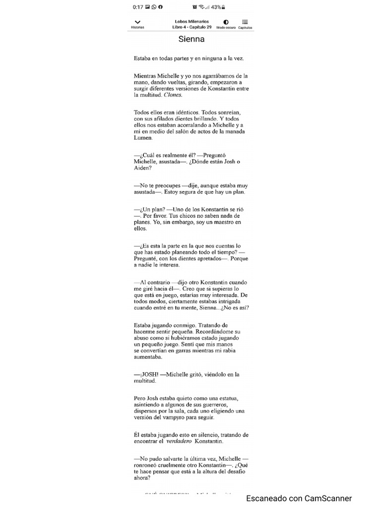 Lobos Milenarios Libro 4 Cap. 29 PDF