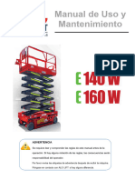 Manual de Uso y Mantenimiento E 140 E 160