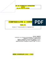 Comptabilite & Controles 2022-2023 Syllabus