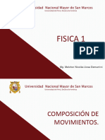 Fisica 1: Mg. Melchor Nicolás Llosa Demartini