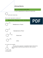 Aromatic Hydrocarbons Chemistry 1