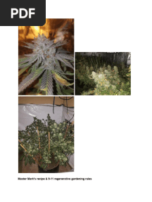 Master Mark's Recipe & 9-11 Regenerative Gardening Rules