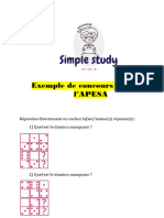 APESA Exemple Simple Study