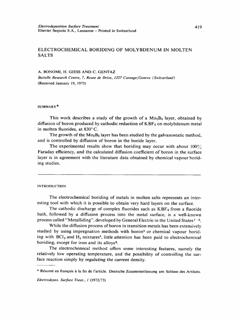 Boruration 7 PDF Electrochemistry Amorphous Solid