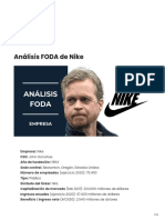 Analisis FODA de NIKE