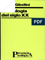 La Teología Del Siglo XX - Rosino Gibellini