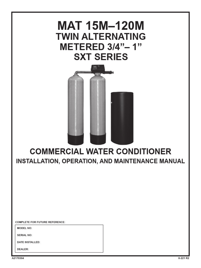 mat-sxt-series-water-conditioner-manual-pdf-valve-pipe-fluid