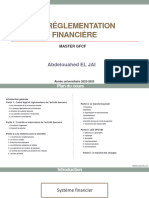 Cours GFCF Réglementation Financière 2023