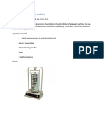 Sieve Analysis and Fineness Modulus