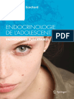 Endocrinologie de L_adolescent to Me 3 - Pathologies Pubertaires