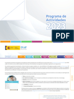 Programa de Actividades 2023