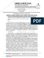 Diario Oficial - Modifica Decreto Accesibilidad Universal