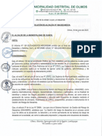 Resolución de Alcaldía #166-2023 MDOA - EQUIPO DE PLANES ESPECIFICOS