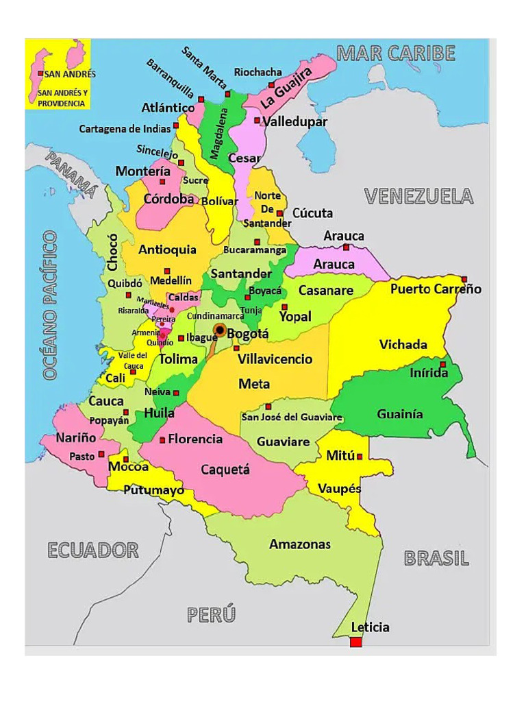 Mapa de Colombia | PDF