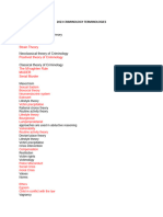 2023 Criminology Terminologies