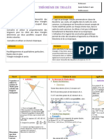 Cours Theoreme de Thales 3APIC