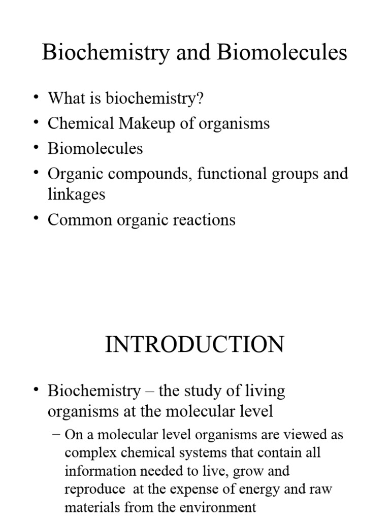 Biochemistry and Biomolecules PDF Biomolecules Amine