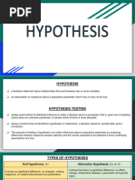 Hypothesis