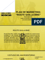 Plan de Marketing Route Quilla Bike