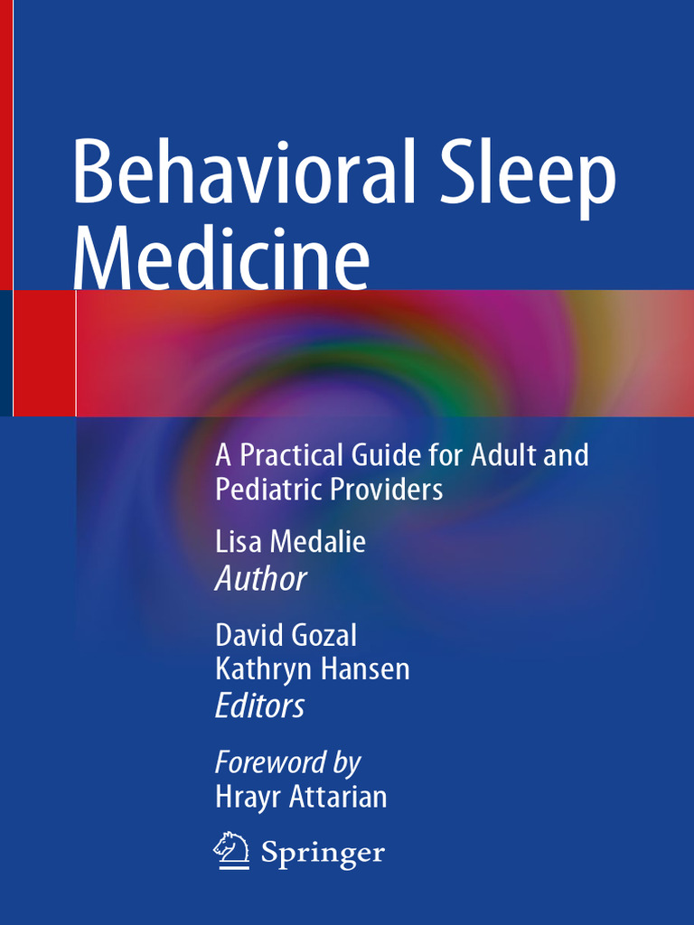Behavioral Sleep Medicine PDF Insomnia Sleep