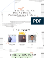 Peran Iq, Eq, SQ, CQ Dan Aq Dalam Perkembangan Profesi