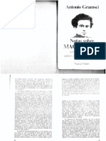 Antonio Gramsci Notas Sobre Maquiavelo Sobre La Política y Sobre El Estado Moderno