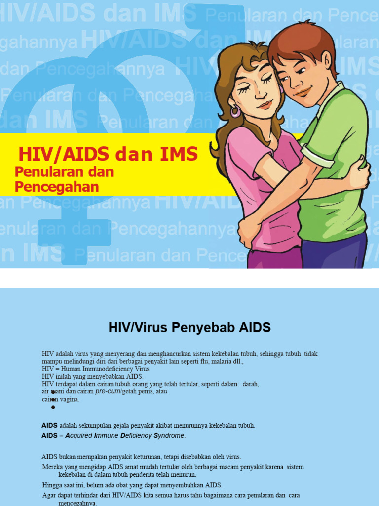 IMS Dan HIV - Lembar Balik | PDF | Ilmu Sosial